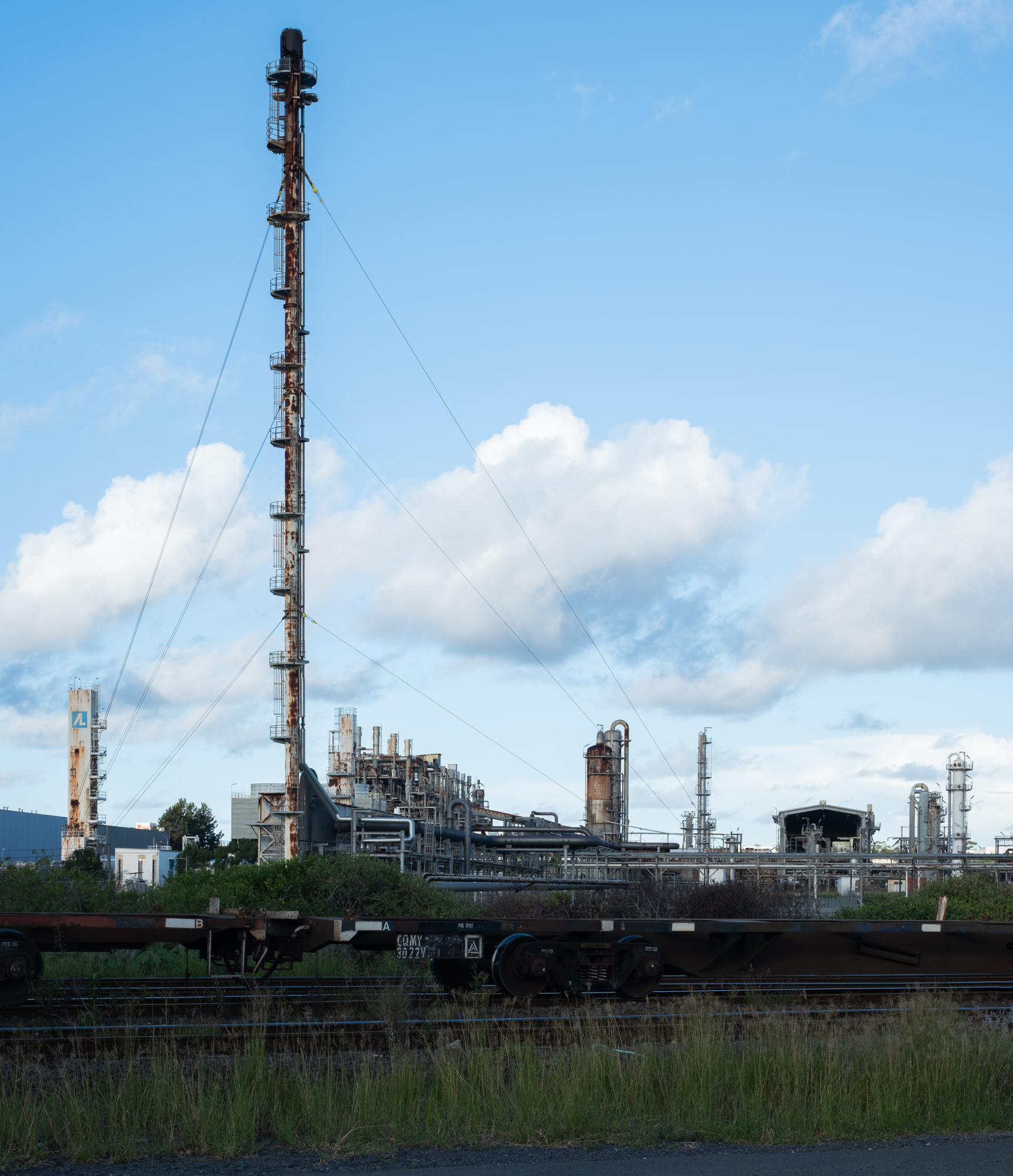 Trainyard near the Kelloggs plant, Banksmeadow