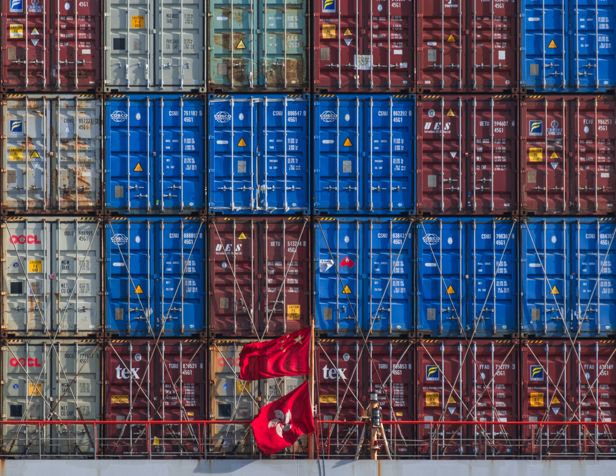 Container stacks #2, Botany Bay